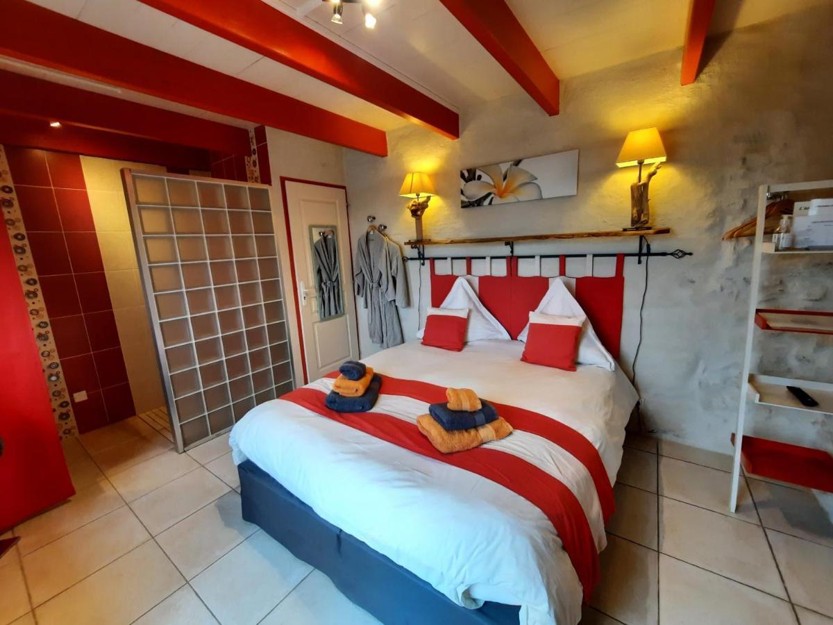 L'Echappee Tremoussante Bed & Breakfast Saint-Barthélemy-de-Vals Екстериор снимка